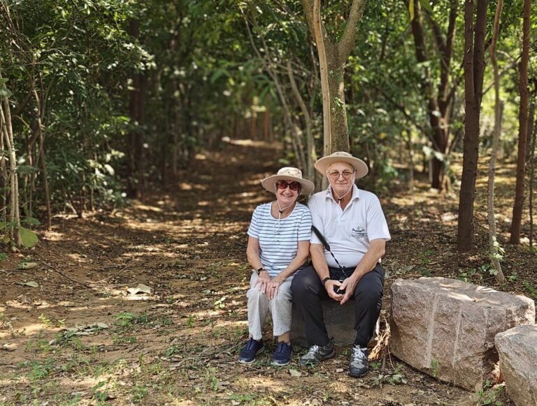 Guests at Miyawaki Forest Arbor Road Estate Eco Luxury Resort near Hyderabad