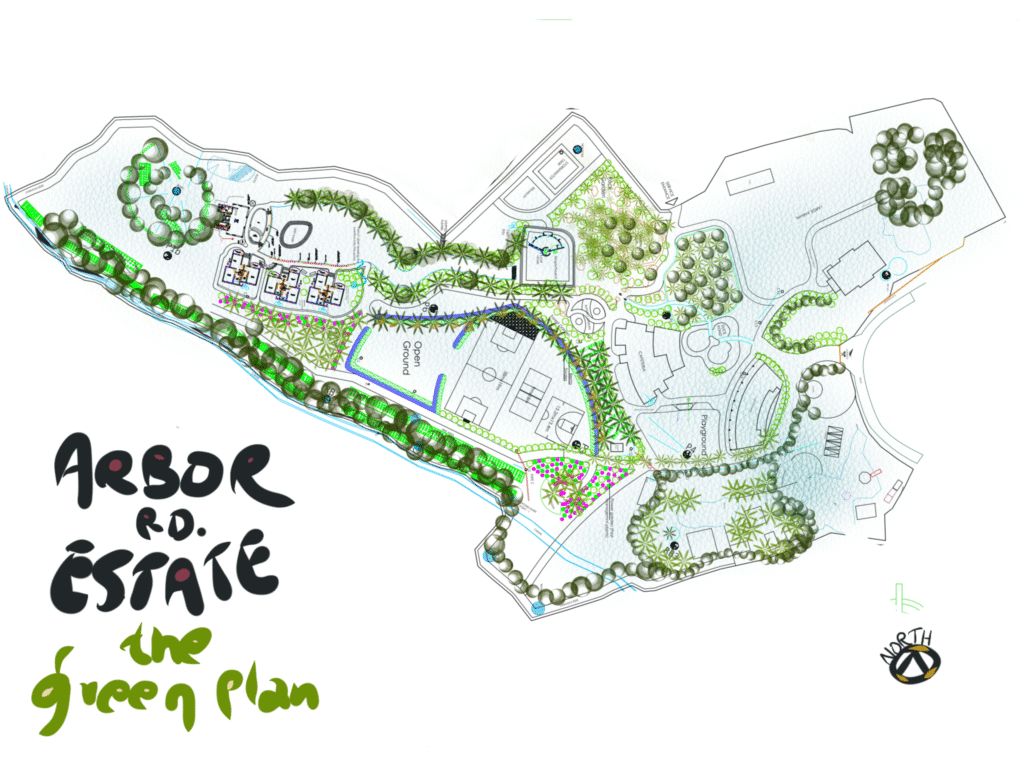 greenplan eco luxury resort india arbor road estate